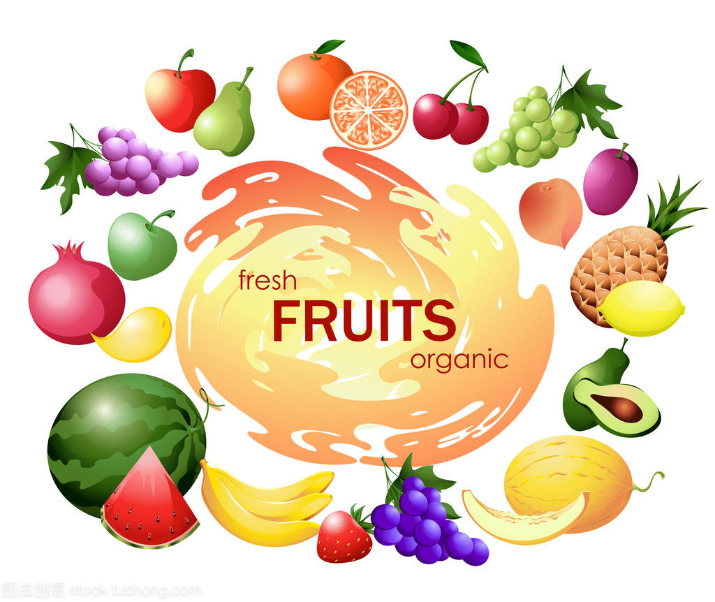 水果的组成 自然的甜蜜馈赠